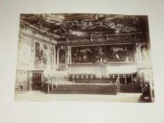 Naya / Venice Venezia 1870 Interior View Palace [236] Vintage Albumen Print