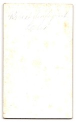 Photograph A. Person, Lahr, Schillerstraße 21, serious young commoner with