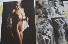 Photos sheet 1988 GDR woman girl nude art the magazine vintage BG