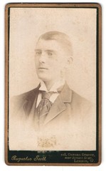 Photograph Augustus Scott, London, 108 Oxford Street, Portrait of a Young Man