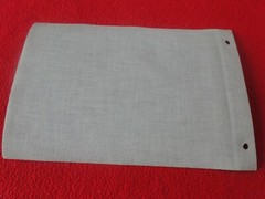 Vintage 1930s/40s Colorado Linen Backed Silver Gelatin Photo Isabelle Lake