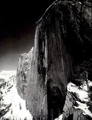 1972 1927 Ansel Adams Face Monolith Half Dome Yosemite National Park Art Photo