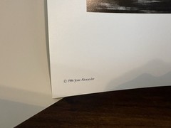 JESSE ALEXANDER Vintage Signed Portfolio of Car Racing Photographs, 186/250