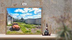 Old Rusty Volkswagen, High Resolution Image, Many Formats, TV Art