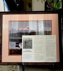 JOHNNY JOHNSON LIMITED EDITION PHOTOGRAPH PRINT MCKINLEY DAWN ALASKA 1993 Signed