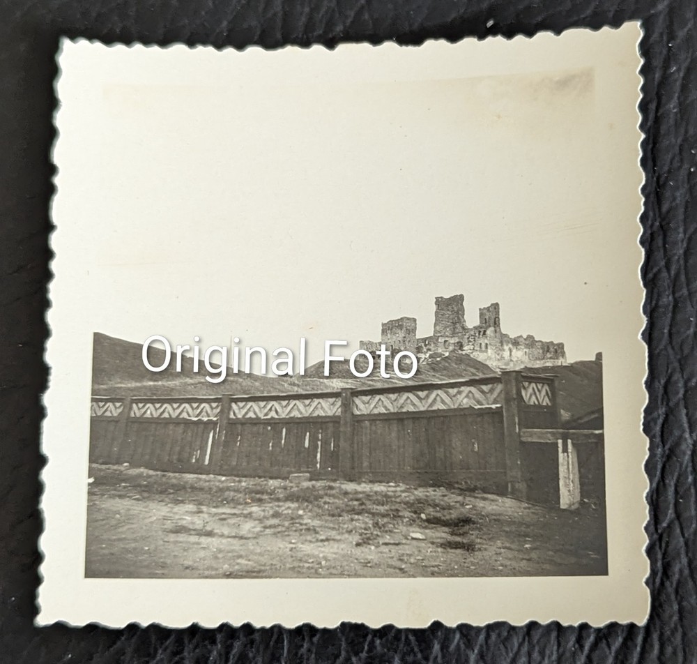 Ori Photo 1941 Ordensburg Castle Wesenberg Rakvere Ruin Estonia German Order