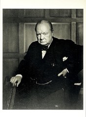 Winston Churchill Art Print Card Photo By Yousuf Karsh Fotofolio 4.25”x6”
