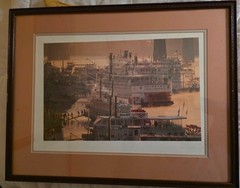 Robert Flischel «Tall Stacks» signed Limited Edition Framed Photo Print 507/1000