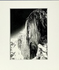 Ansel Adams Gallery Show Announcement Card – Monolith Half-Dome Yosemite Valley