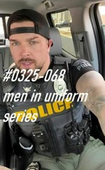 MALE PORTRAIT #0325-068 -men in uniform series- free shipping in usa