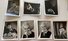 50 PHOTOS PORTRAITS OF ALL MEN MODELS CHARACTERS ACTORS – TAKEN IN THE 1950s