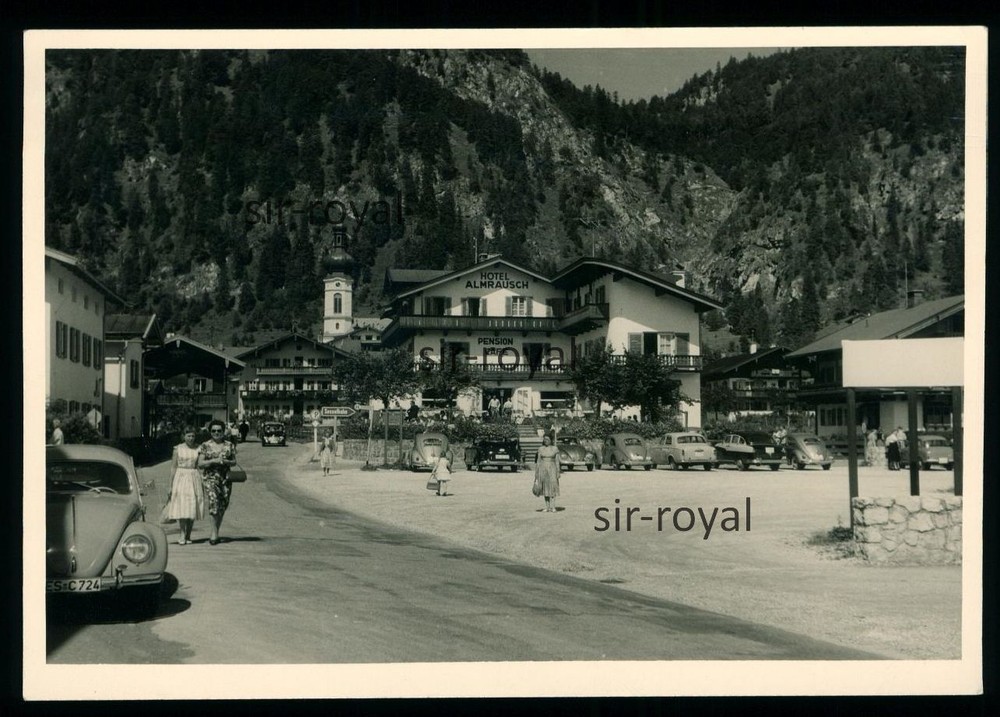 Reit im Winkl – Hotel Almrausch – 1950s 1960s – Photo 10x7cm