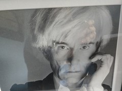 Andy Warhol Black And White Framed Photo