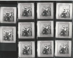 Old Fashion Patient Dental Chair HENDRICKSON Negatives Photo Contact Sheet R87