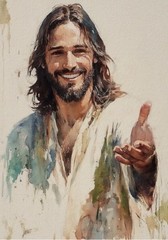 jesus christ wall art 8*10 religious christian faith god home decor print jesus