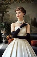 Audrey Hepburn 8*10 photo print vintage hollywood wall art poster classic actres