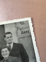 Photo Pyraser Beer Sign Advertising Advertising Photo FR