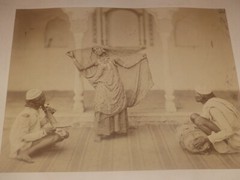 Indian Dancer – Nautch Girl Charles Shepherd 1862 Vintage Photo Albumen Print