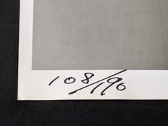 George Hurrell Signed Limited Edition John Barrymore, 20×24 Gelatin Silver Print