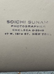 Japanese American Photographer Soichi Sunami Silver Gelatin Photo Of Sculpture