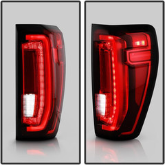 – for [Factory LED Type] 2019-2023 GMC Sierra 1500 Full LED Tail Light Brake Lam