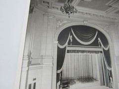 Vintage Gabriel Moulin Studios stamped photograph theater interior 8×10″