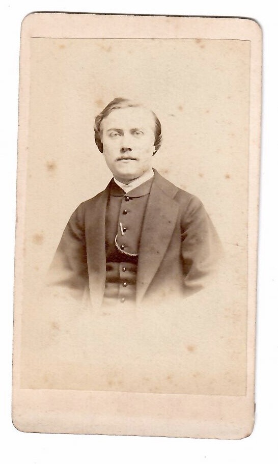 10911 – CDV * Herrenporträt * Glauchau um 1890