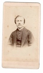 10911 – CDV * Herrenporträt * Glauchau um 1890