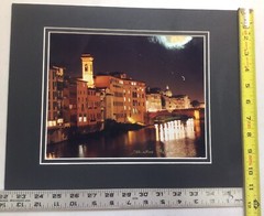 Firenze Landscape By Night Photography Photo Print Claudia Fanello 38/150