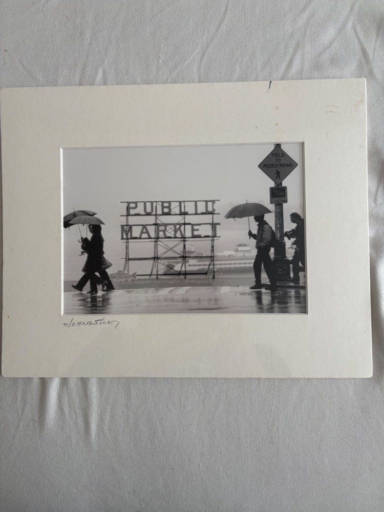 Vintage Photo Signed By David Riley Of Pike Place Market «5 in 1»