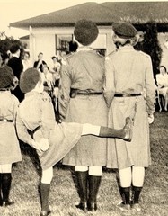 Girl Scout Ceremony Toronto Canada 1958 Fotofolio Art Photo Print Card 4.25”x6”