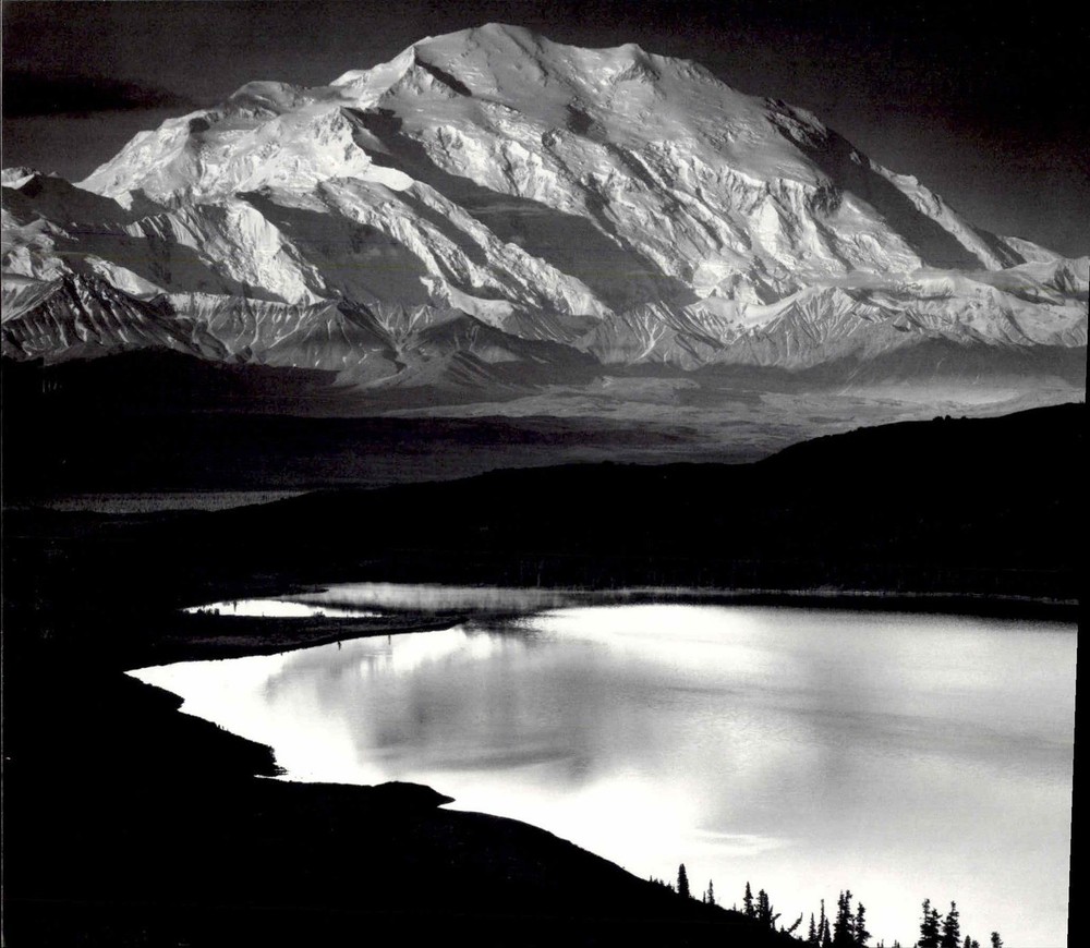 1986 1947 Ansel Adams Mount McKinley and Wonder Lake Art Photo