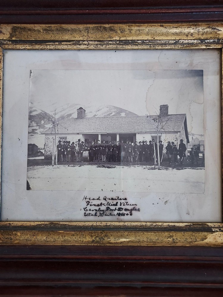Fort Douglas Utah Photograph / 1866