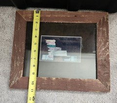Laundry on the Line Reclaimed Wood Frame Jack Miller Original Photograph 11×12.5