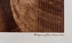 Edward S. Curtis «A Chief’s Daughter» From Original 1912 Photogravure Negative