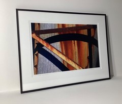 Fine Art Photograph Line and Shadow Silo Study Signed & Framed Limited Edition