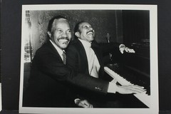 Happy Jazz Musicians at the Piano Photo – 8×10″ Photo Print – Vintage L1143H