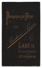 Photography Bacher & person, Lahr / Baden, Kaiserstr. 19, lady in elegant dress