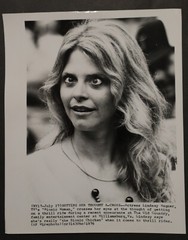 Lindsey Wagner, Bionic Woman press photograph 8×10, b/w 1976