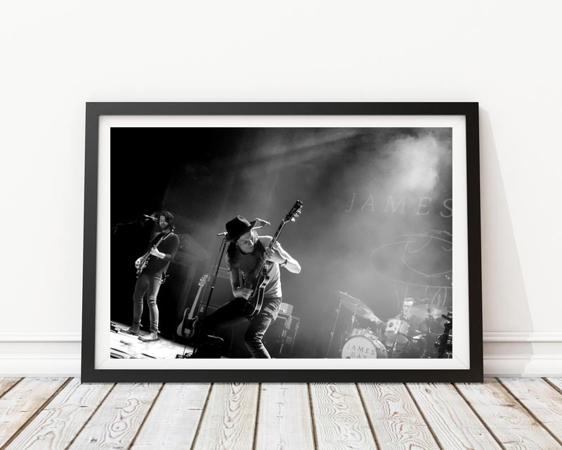 James Bay Concert Photography Print