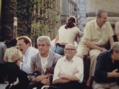«ITALIAN MEN» Matted Photo Art Print Richard Wood Ann Arbor, Michigan 8 x 10