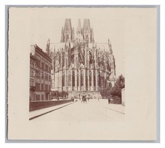 Köln 1900 – Dom Straße Gebäude – Altes Foto