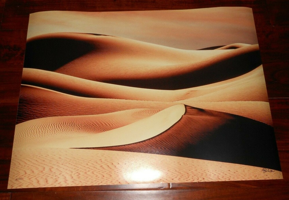 Ray I. Doan – Death Valley Sand Dunes Photograph 22″ x 30″ Signed and no.13/250