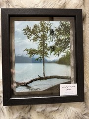 Amanda Eunice «Lake McDonald Glacier, Montana» Framed Color Photo