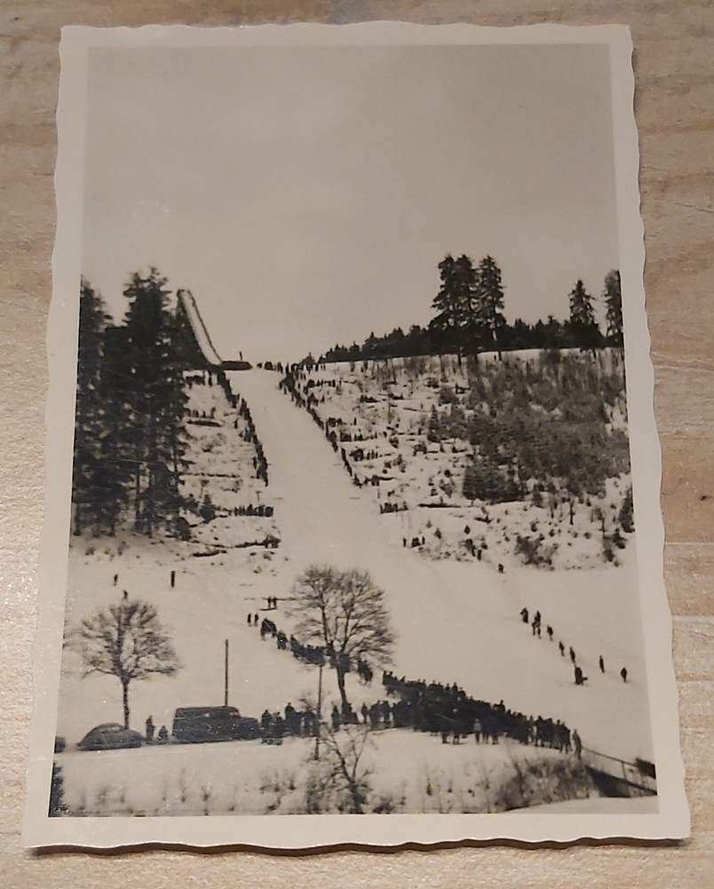 old AGFA BROVIRA b/w photo JUMP HILL WHERE CAN THAT BE????????