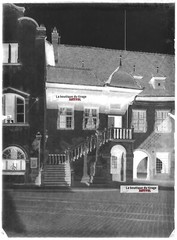 Old Black And White Photo Glass Plate Negative 13X18 Cm Colmar Collector