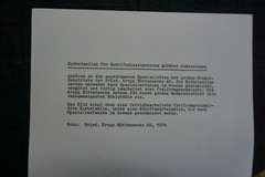 Photo Krupp Hüttenwerke 1976 crankshaft for marine diesel engines 18 x 24 cm