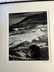 Winter Surf, Garrapata, Sur Coast, 1966 by American photographer Morley Baer