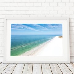Siesta Key Beach Photo, Aerial Beach Photography Wall Art Beach House, Sarasota