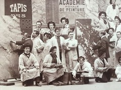 School of Painting 1905 Brussels Old Photography, G.Naroisse